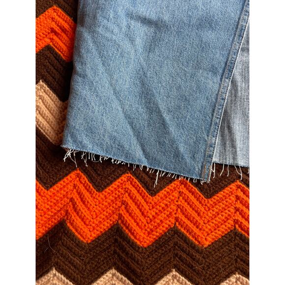 Favorite Daughter NWOT The Sunny Low Slung Denim Maxi Skirt sz 33 - Picture 5 of 11